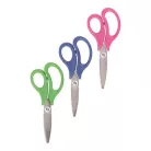 PLUS Olló display, iskolai, 14,5 cm, PLUS "Fitcut Smart", 3 különböző szín