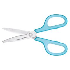   PLUS Olló, általános, 17,5 cm, PLUS "Fitcut Curve", világoskék