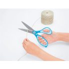 PLUS Olló, általános, 17,5 cm, PLUS "Fitcut Curve", világoskék