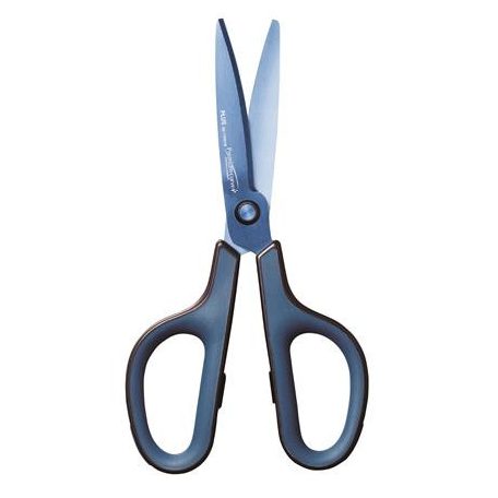 PLUS Olló, általános, 17,5 cm, PLUS "Fitcut Curve Premium", diplomatakék