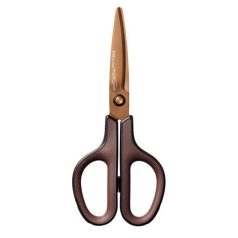   PLUS Olló, általános, 17,5 cm, PLUS "Fitcut Curve Premium", bronz