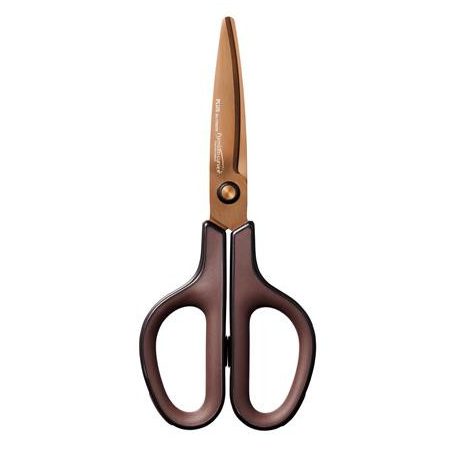 PLUS Olló, általános, 17,5 cm, PLUS "Fitcut Curve Premium", bronz