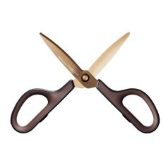   PLUS Olló, általános, 17,5 cm, PLUS "Fitcut Curve Premium", bronz
