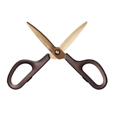 PLUS Olló, általános, 17,5 cm, PLUS "Fitcut Curve Premium", bronz