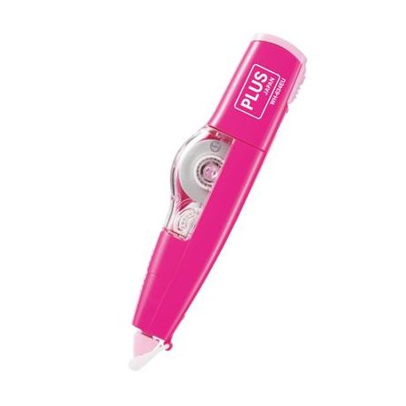 PLUS Hibajavító roller, 4,2mm x 6m, PLUS "MR", pink