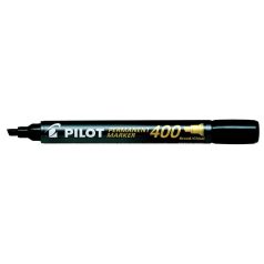   PILOT Alkoholos marker, 1,5-4 mm, vágott, PILOT "Permanent Marker 400", fekete