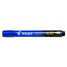 PILOT Alkoholos marker, 1,5-4 mm, vágott, PILOT "Permanent Marker 400", kék