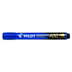   PILOT Alkoholos marker, 1,5-4 mm, vágott, PILOT "Permanent Marker 400", kék
