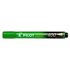   PILOT Alkoholos marker, 1,5-4 mm, vágott, PILOT "Permanent Marker 400", zöld