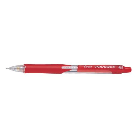 PILOT Nyomósirón, 0,5 mm, PILOT "Progrex", piros