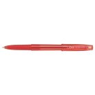 PILOT Golyóstoll, 0,22 mm, kupakos, PILOT "Super Grip G", piros