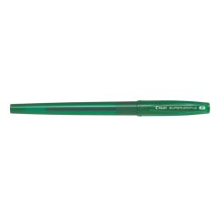   PILOT Golyóstoll, 0,22 mm, kupakos, PILOT "Super Grip G", zöld