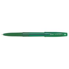   PILOT Golyóstoll, 0,22 mm, kupakos, PILOT "Super Grip G", zöld