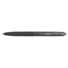   PILOT Golyóstoll, 0,22 mm, nyomógombos, PILOT "Super Grip G", fekete