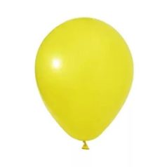 Léggömb, 30cm, "Balonevi", citromsárga