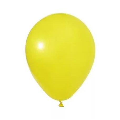 Léggömb, 30cm, "Balonevi", citromsárga