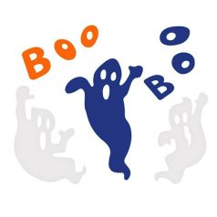 Matrica, ablakra, "Halloween", vegyes