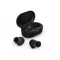   PHILIPS Fülhallgató, TWS vezeték nélküli, Bluetooth 5.3, PHILIPS "TAT1209", fekete