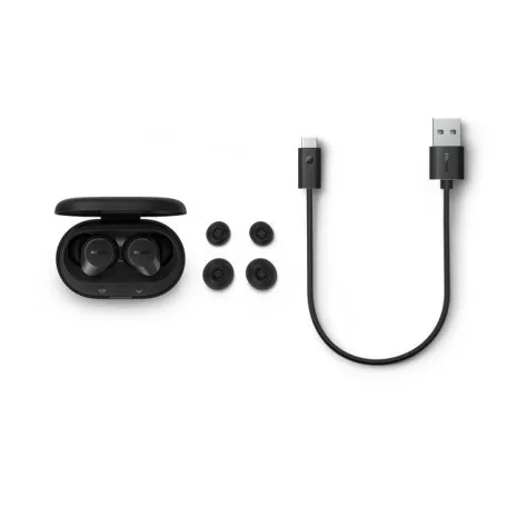 PHILIPS Fülhallgató, TWS vezeték nélküli, Bluetooth 5.3, PHILIPS "TAT1209", fekete