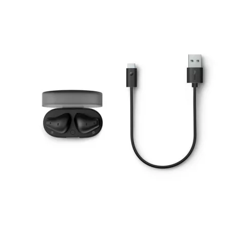 PHILIPS Fülhallgató, TWS vezeték nélküli, Bluetooth 5.3, PHILIPS "TAT2139", fekete