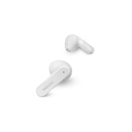 PHILIPS Fülhallgató, TWS vezeték nélküli, Bluetooth 5.3, PHILIPS "TAT2139", fehér