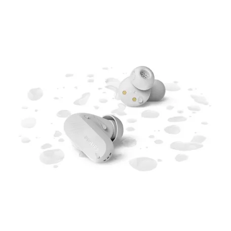 PHILIPS Fülhallgató, TWS vezeték nélküli, Bluetooth 5.3, PHILIPS "TAT3509", fehér