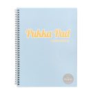 PUKKA PAD Spirálfüzet, A4, vonalas, 100 lap, PUKKA PAD "Pastel Jotta Pad", vegyes szín