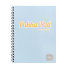   PUKKA PAD Spirálfüzet, A4, vonalas, 100 lap, PUKKA PAD "Pastel Jotta Pad", vegyes szín