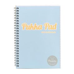   PUKKA PAD Spirálfüzet, A5, vonalas, 200 lap, PUKKA PAD "Pastel Jotta Pad", vegyes szín