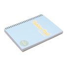 PUKKA PAD Spirálfüzet, A5, vonalas, 200 lap, PUKKA PAD "Pastel Jotta Pad", vegyes szín