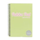 PUKKA PAD Spirálfüzet, A5, vonalas, 200 lap, PUKKA PAD "Pastel Jotta Pad", vegyes szín