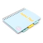 PUKKA PAD Spirálfüzet, A5, vonalas, 100 lap, PUKKA PAD "Pastel project book", vegyes szín