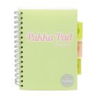 PUKKA PAD Spirálfüzet, A5, vonalas, 100 lap, PUKKA PAD "Pastel project book", vegyes szín
