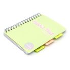 PUKKA PAD Spirálfüzet, A5, vonalas, 100 lap, PUKKA PAD "Pastel project book", vegyes szín