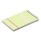 PUKKA PAD Jegyzetfüzet, spirálozott, A7, vonalas, 50 lap, PUKKA PAD "Pastel", vegyes színek