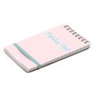 PUKKA PAD Jegyzetfüzet, spirálozott, A7, vonalas, 50 lap, PUKKA PAD "Pastel", vegyes színek