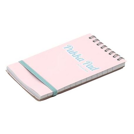 PUKKA PAD Jegyzetfüzet, spirálozott, A7, vonalas, 50 lap, PUKKA PAD "Pastel", vegyes színek