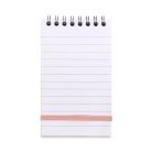 PUKKA PAD Jegyzetfüzet, spirálozott, A7, vonalas, 50 lap, PUKKA PAD "Pastel", vegyes színek