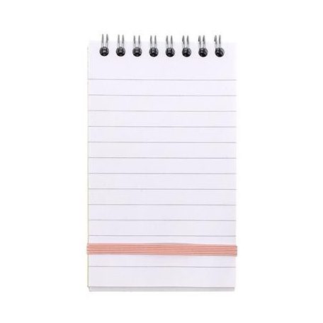 PUKKA PAD Jegyzetfüzet, spirálozott, A7, vonalas, 50 lap, PUKKA PAD "Pastel", vegyes színek