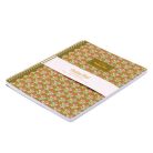 PUKKA PAD Spirálfüzet, A4+, vonalas, 100 lap, PUKKA PAD "Floral Jotta Notebook", vegyes minta