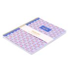 PUKKA PAD Spirálfüzet, A4+, vonalas, 100 lap, PUKKA PAD "Floral Jotta Notebook", vegyes minta