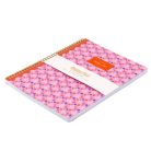 PUKKA PAD Spirálfüzet, A4+, vonalas, 100 lap, PUKKA PAD "Floral Jotta Notebook", vegyes minta
