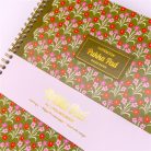 PUKKA PAD Spirálfüzet, A4+, vonalas, 100 lap, PUKKA PAD "Floral Jotta Notebook", vegyes minta