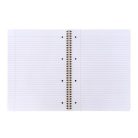 PUKKA PAD Spirálfüzet, A4+, vonalas, 100 lap, PUKKA PAD "Floral Jotta Notebook", vegyes minta