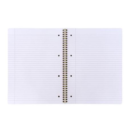 PUKKA PAD Spirálfüzet, A4+, vonalas, 100 lap, PUKKA PAD "Floral Jotta Notebook", vegyes minta
