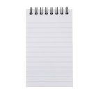 PUKKA PAD Jegyzetfüzet, A7, spirálozott, vonalas, 50 lap, PUKKA PAD "Metallic Pocket Book", vegyes színek