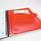 PUKKA PAD Spirálfüzet, A4+, vonalas, 100 lap, PUKKA PAD "Metallic Project Book", vegyes szín