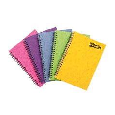   PUKKA PAD Spirálfüzet, A5, vonalas, 60 lap, PUKKA PAD "Pressboard", vegyes szín