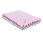 PUKKA PAD Boríték, C5, enyvezett, PUKKA PAD " Pastel", vegyes színek