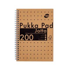   PUKKA PAD Spirálfüzet, A5, vonalas, 100 lap, PUKKA PAD "Jotta Kraft"